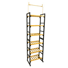 Best quality fashion cup goods retail store 6 tiers display stand shelf